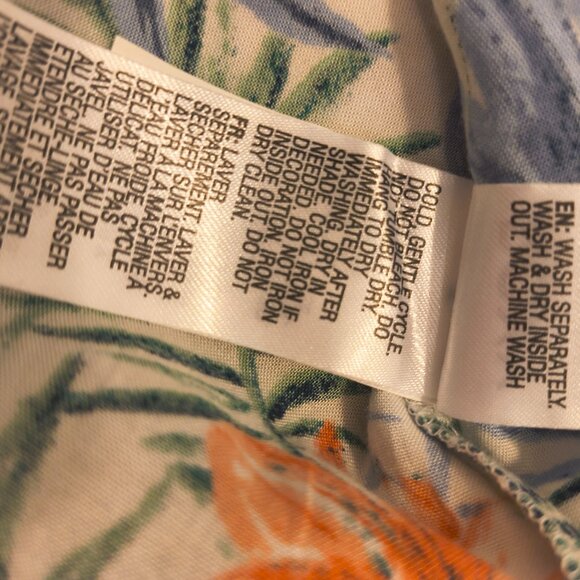 Tropical Floral Kids Dress - Picture 4 of 5